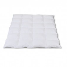 Daunendecke 135x200 6 Kammern 90% Daunen 10% Federn (halbweiße deutsche) 840 g